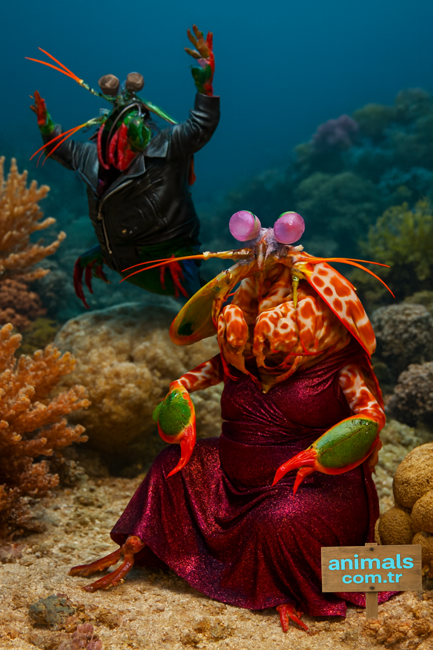 mantis shrimp dancing,mantis shrimp,animas.com.tr,mantis shrimp images