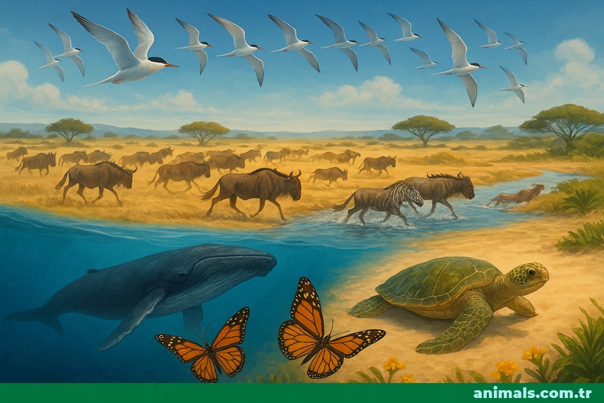 migration,animals.com.tr,About Animal Migrations,animals.com,migrating animals image,animals