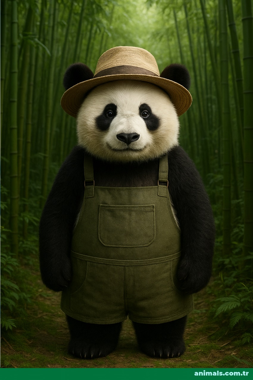 panda image,panda,pandas,A panda in the bamboo forests,animals.com.tr