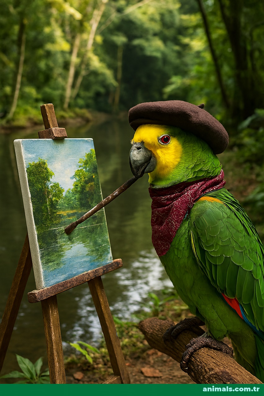 painter parrot,parrot picture in the forest,about parrot,animals,parrot sharing,animals.com.tr,animal