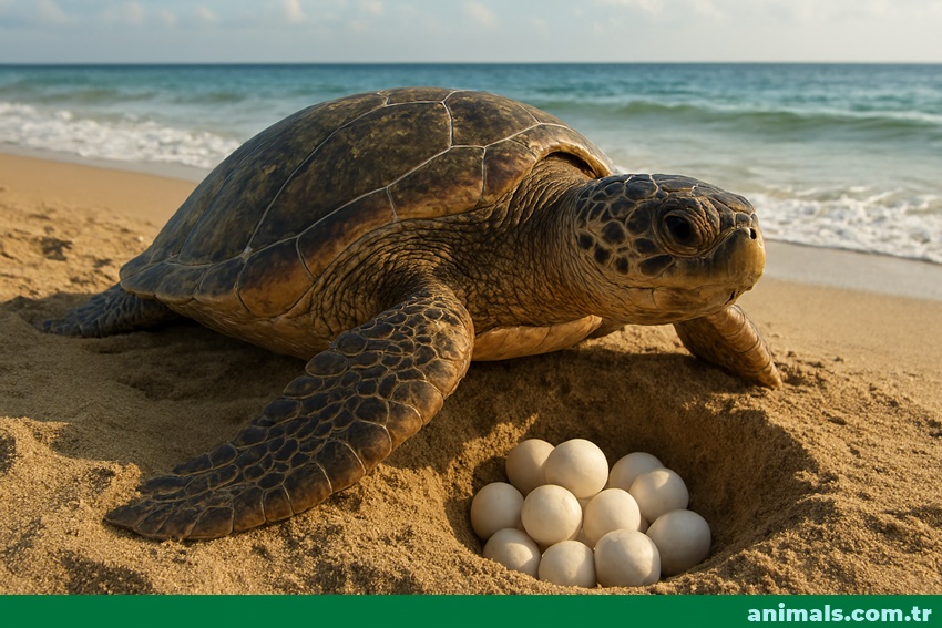 sea turtle,sea ​​turtle that lays eggs,animals,animals.com.tr